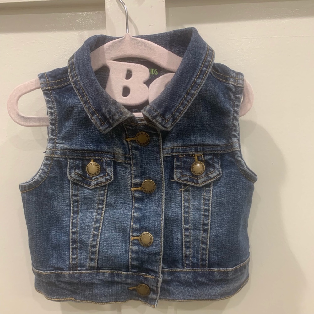 Denim vest